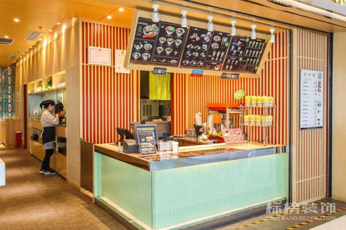 布兰诺奶茶门店装修奶茶店装修公司怎样选？